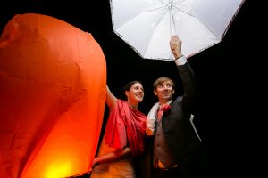 sky lanterns - mariage picardie - organisatrice de mariages